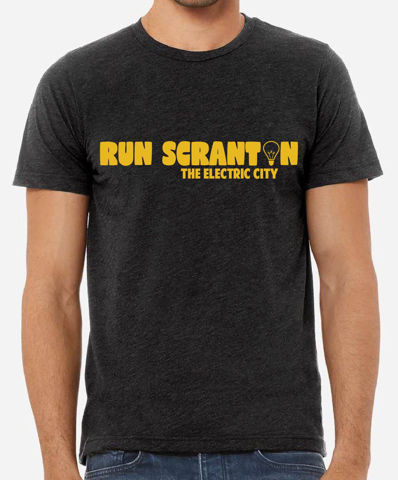 Run Scranton The Electric City Tee 3413