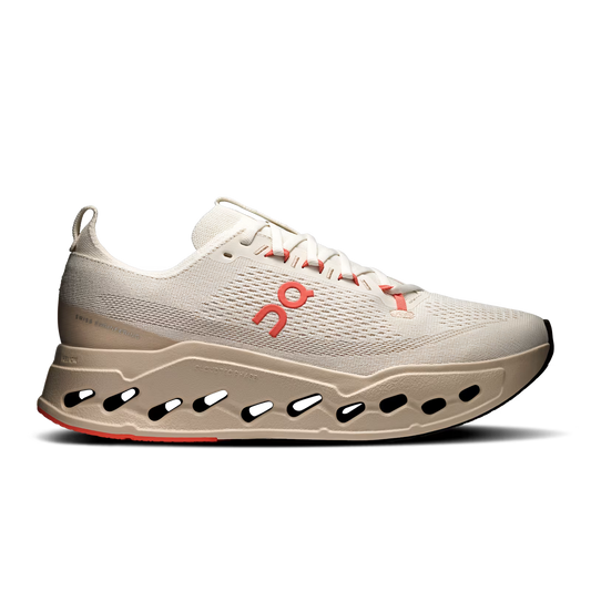 On Cloudsurfer Max - Men's - Ivory | Salmon