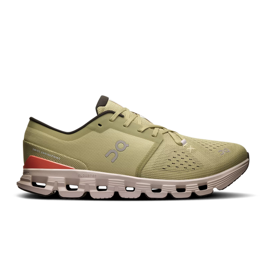 On Cloud X 4 - Men's - Caper | Salmon