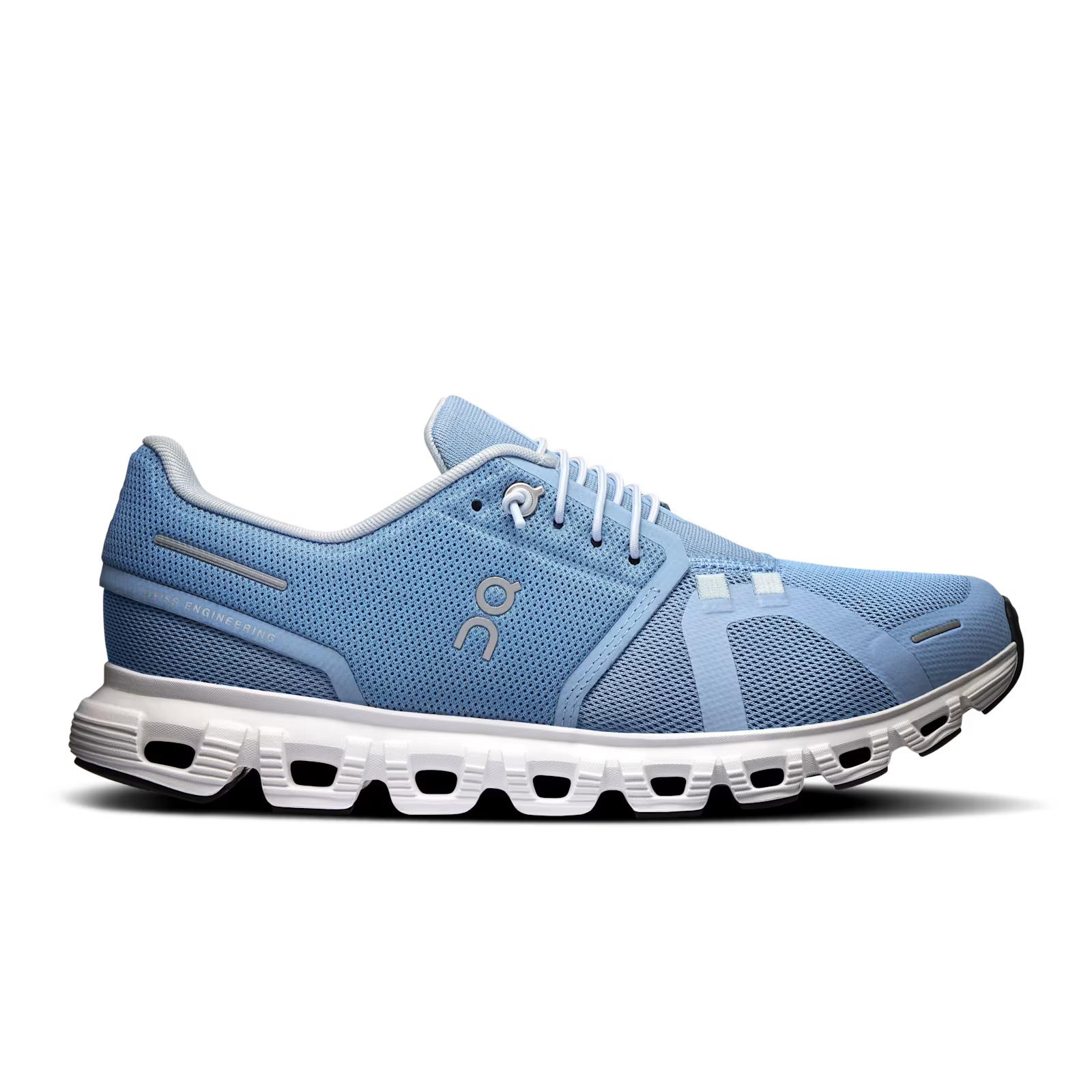On Cloud 6 - Women's - Chambray | White