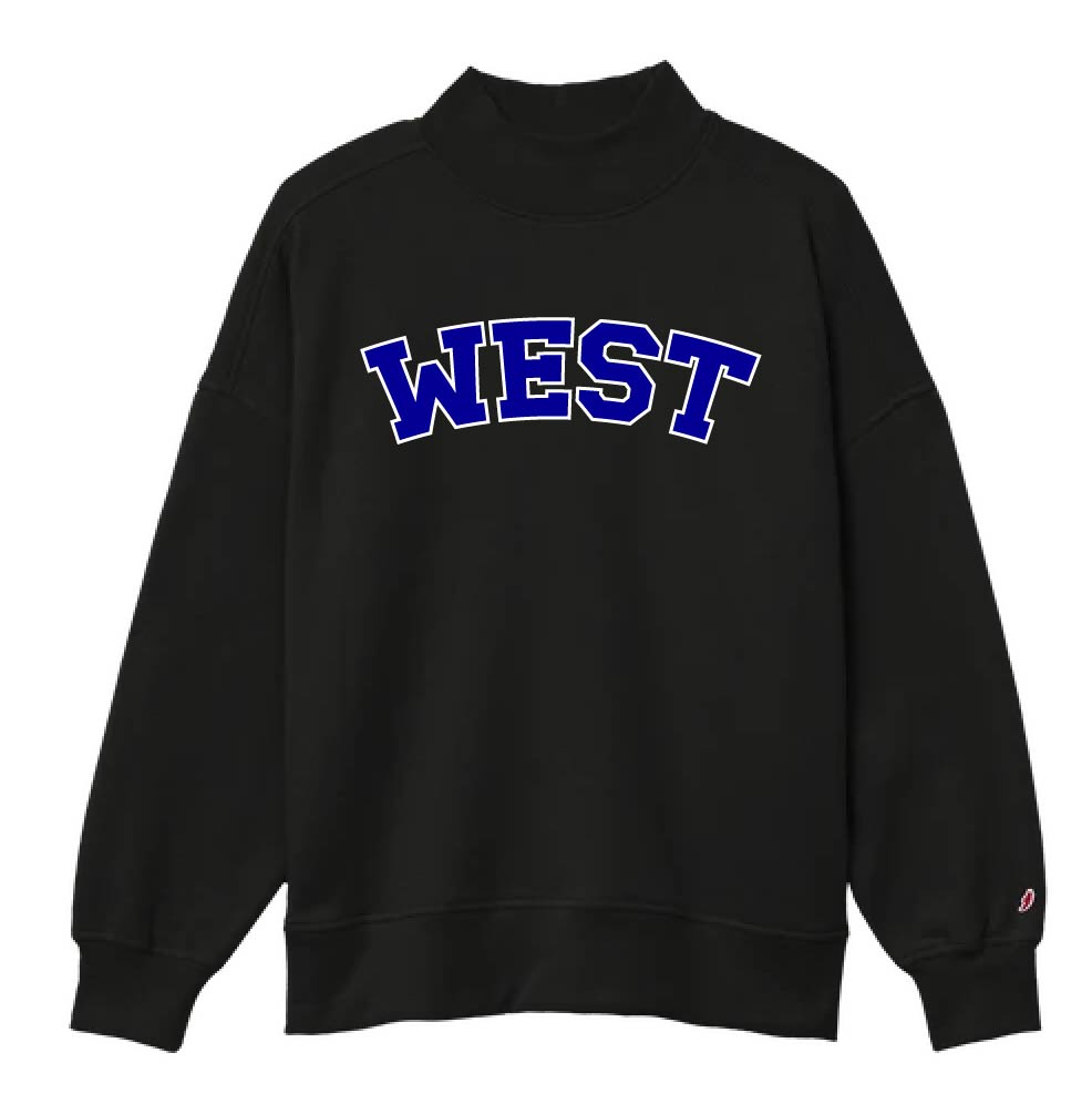 *Pre-Order* West Scranton Embroidered Women's Diana Mock Neck RVF400