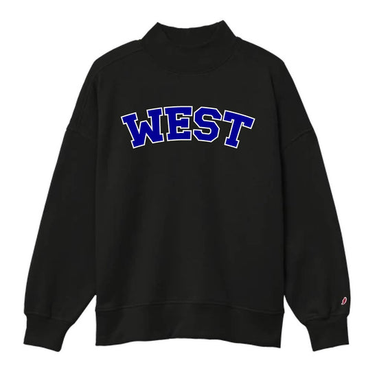 *Pre-Order* West Scranton Embroidered Women's Diana Mock Neck RVF400